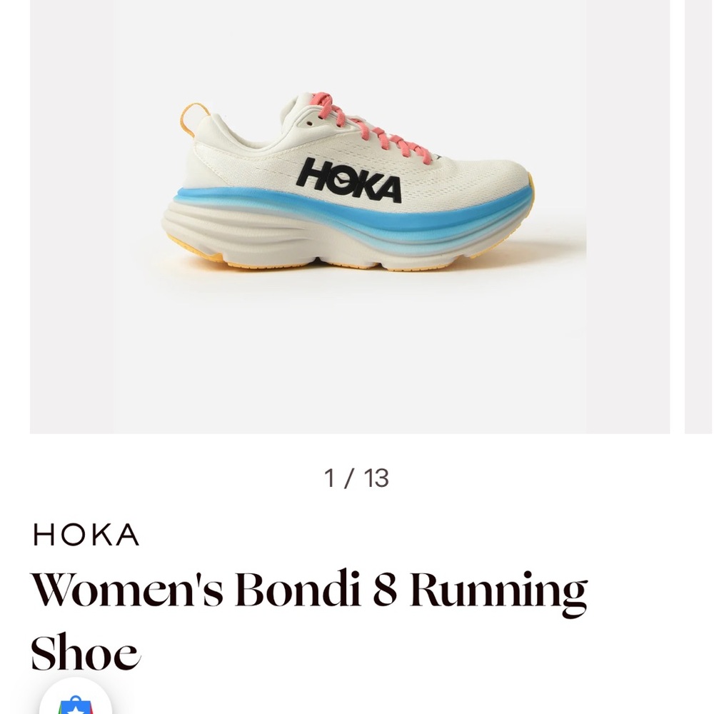 Hoka Bondi 8 Women’s Running Shoe
